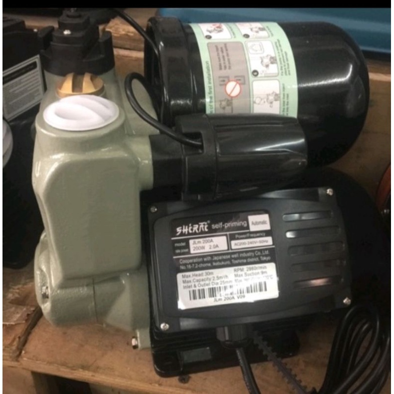 Máy bơm tăng áp Shirai JLM130A- 200A-JLM 300A- JLM 400A