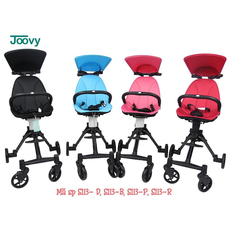 Xe đẩy 2 chiều cao cấp Joovy Qatta S113