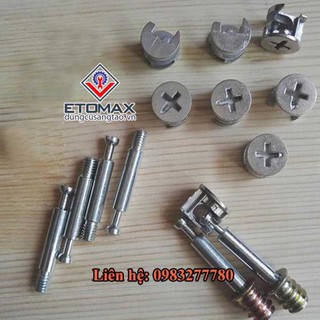 [SIÊU SALE] Bộ 50 chốt liên kết ốc cam