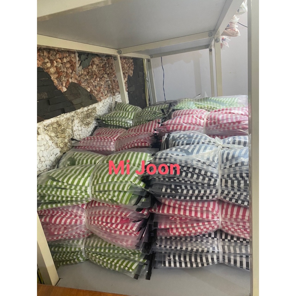 [ MI JOON ] đầm váy body nữ 2 dây chéo lưng chất sọc gân dày dặn co giãn thoải mái D234 | BigBuy360 - bigbuy360.vn