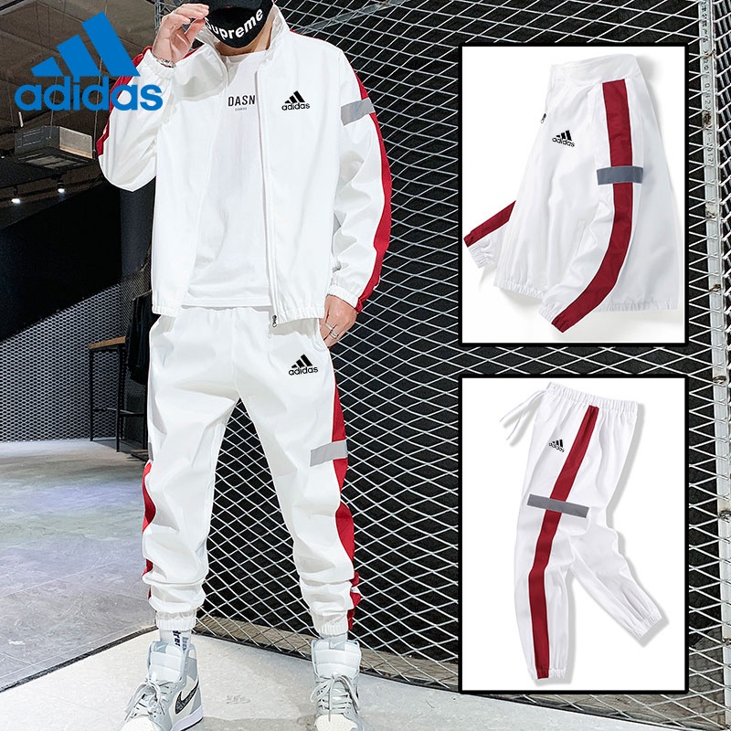 Adidas Set Đồ Thể Thao Chống Nước Thời Trang Phong Cách Cho Nam / Nữ