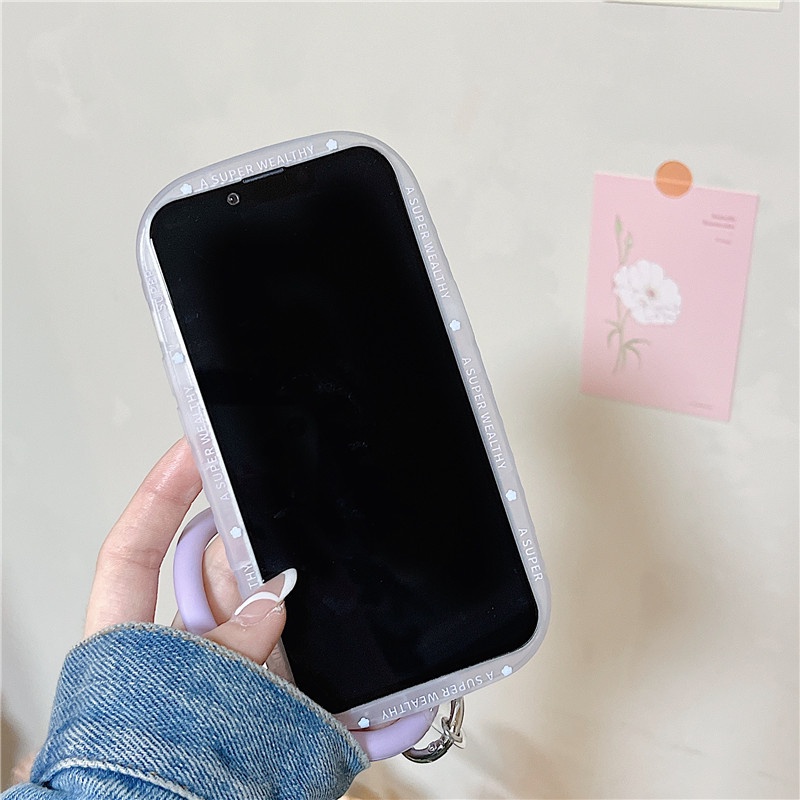 Ốp lưng iphone ốp Điện Thoại Silicone Kèm Dây Đeo Cho iPhone 14 13 12 11 PROMAX XS XR XSMAX SE2020 6 7 8PLUS