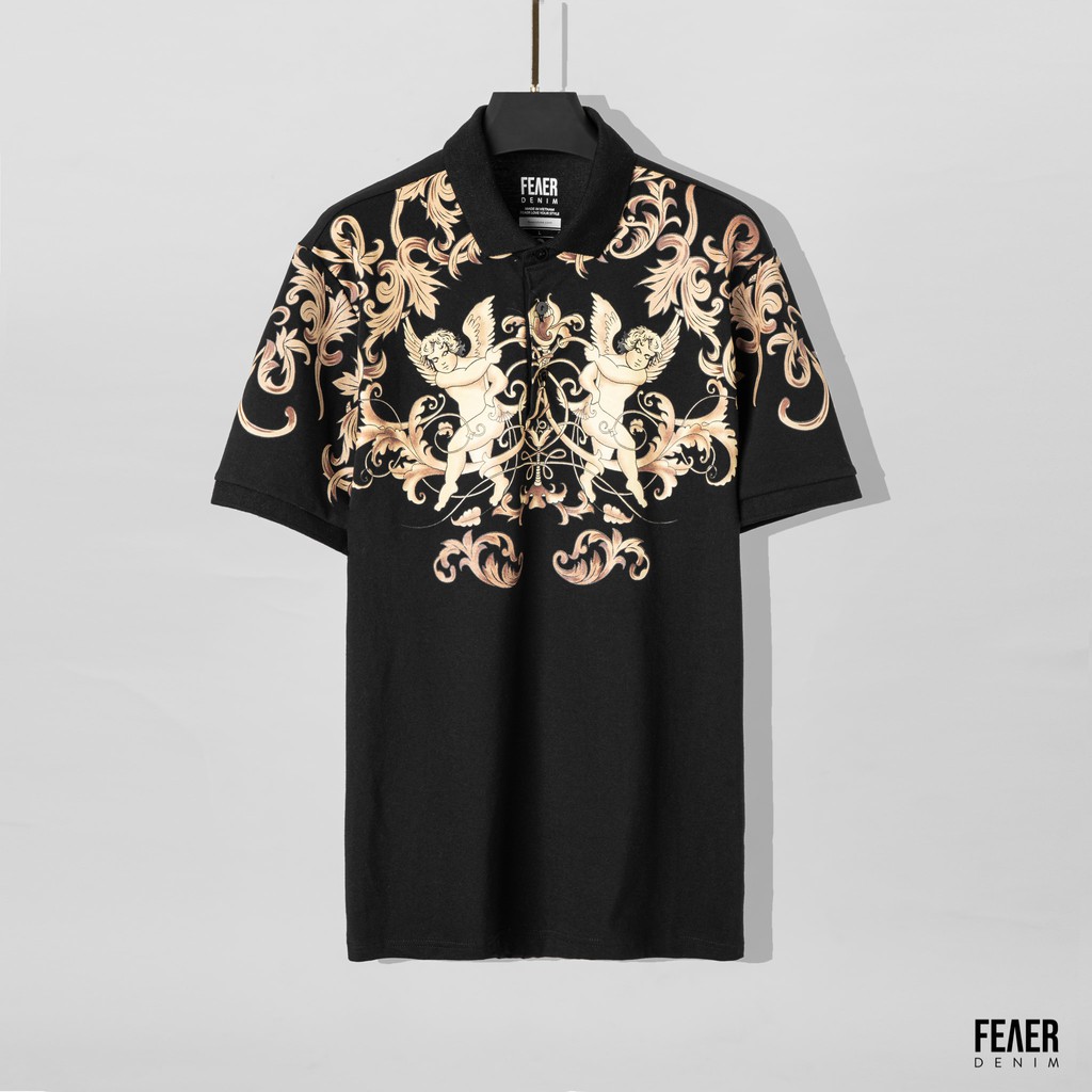 Áo polo nam FEAER DENIM chất thấm hút thoáng khi vải cottton LECO | BigBuy360 - bigbuy360.vn