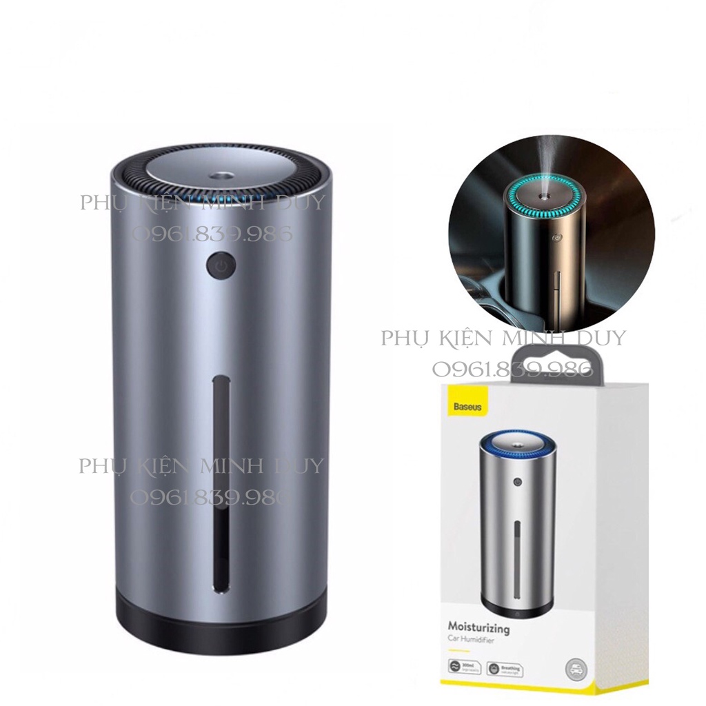 Máy phun sương tạo ẩm chuyên dùng cho xe hơi Baseus Moisturizing Car Humidifier