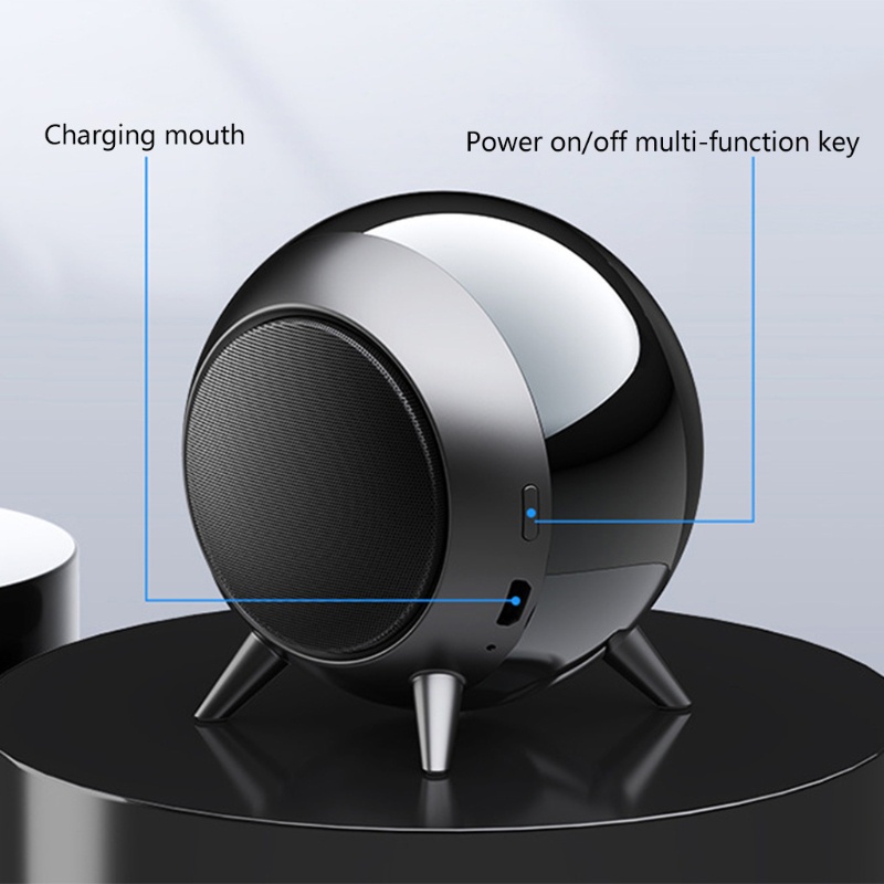 Loa zzz Mini Bluetooth 5.0 Không Dây Thích Hợp Cho Các Bữa Tiệc / Trong Nhà / Ngoài Trời