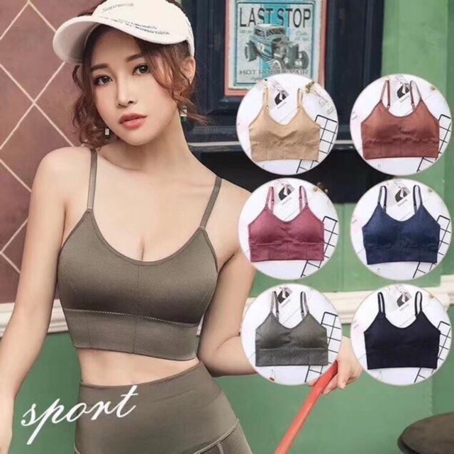 Bra tập gym, yoga gân tăm chiết eo | BigBuy360 - bigbuy360.vn