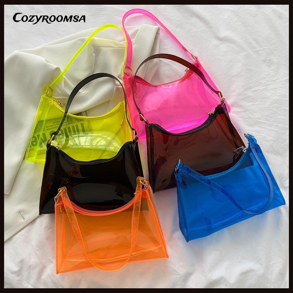 Túi xách trong suốt phong cách vintage cho nữ