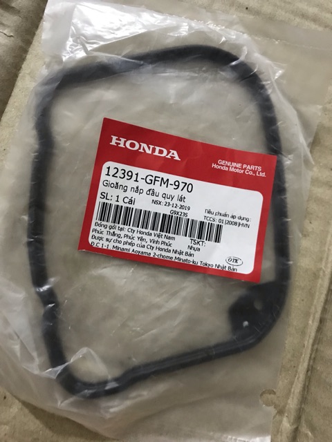 Ron nắp đầu quy lát (ron nắp chao) xe Lead 110/ Scr hãng Honda