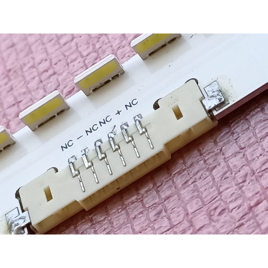 THANH LED TIVI SAMSUNG 49K5000 49k5500 49M5500 HÀNG MỚI 100%  1 MÁY 1 THANH 64 BÓNG 3V, DÀI 59,6cm