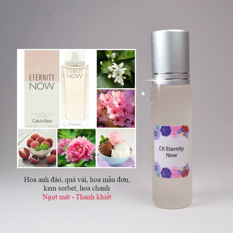 Tinh Dầu Nước Hoa Pháp CK Eternity Now - CK04W