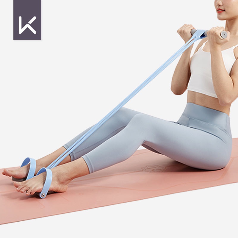 thể thao Máy kéo bàn đạp dây đàn hồi đa chức năng tập thể dục tại nhà ngồi lên thiết bị tập thể dục yoga Pilates11