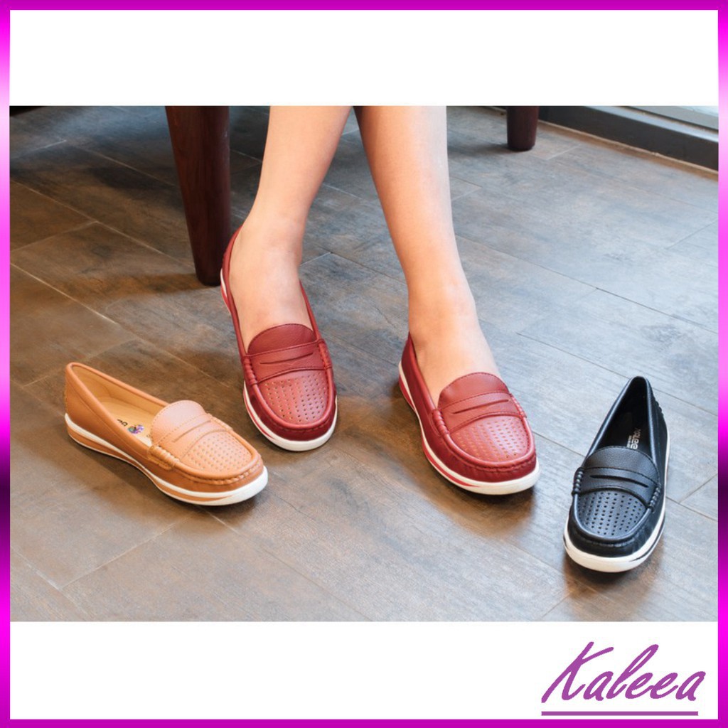 👠FREESHIP 👠 Giày bệt moca - Kaleea K498 - Giày bệt nữ cao cấp VNXK, hàng da bò nguyên tấm  siêu êm thoáng khí | BigBuy360 - bigbuy360.vn