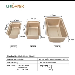 Khuôn Unibaker chống dính MB604