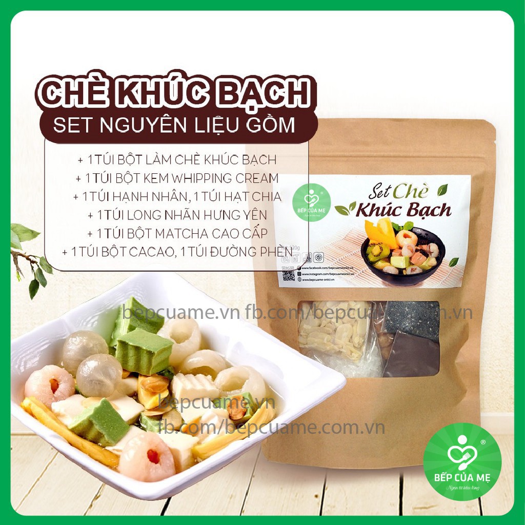 Set Nguyên Liệu Chè Khúc Bạch (Set 20 chén) tại ALAME.VN , Nấu ăn & làm bánh, nấu và làm dễ dàng vô cùng hấp dẫn