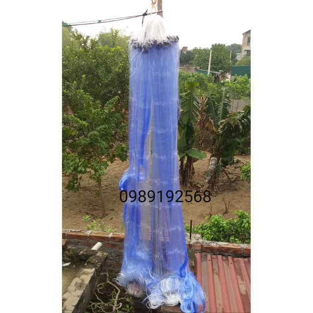 Lưới đánh cá 3 màn then 3 cao 2m dài 90m bắt cá từ 500g đến 5kg