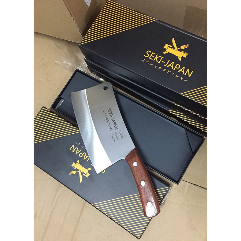 Dao chặt xuất Nhật SEKI JAPAN - Lưỡi thép siêu bền