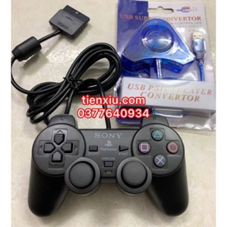 Tay cầm ps2 cao cấp , cổng chuyển PC ps2,tay bấm ps2