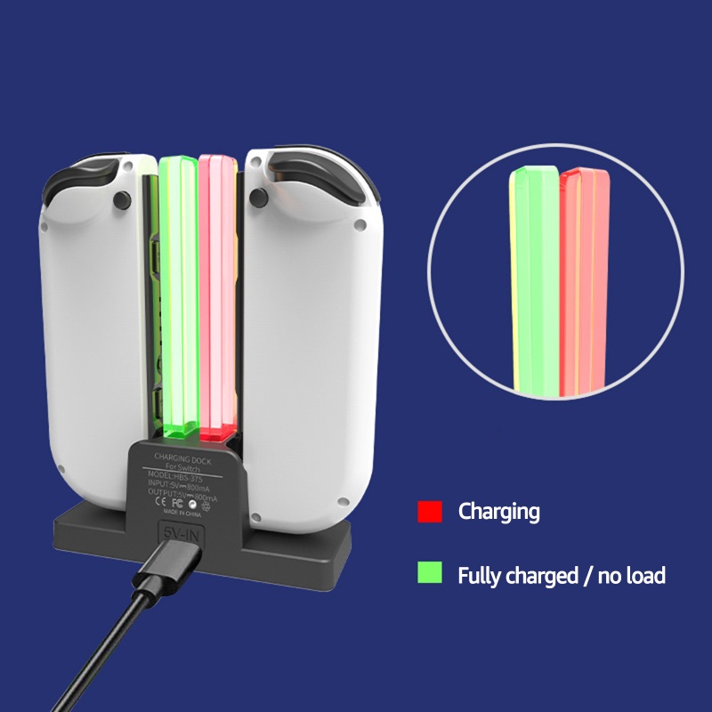 Dock Sạc Hiệu Quả Cao Hỗ Trợ Cho Switch Joy-con- Charger