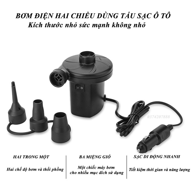 Bơm Điện, Bơm 2 Chiều Đa Năng Hút Chân Không