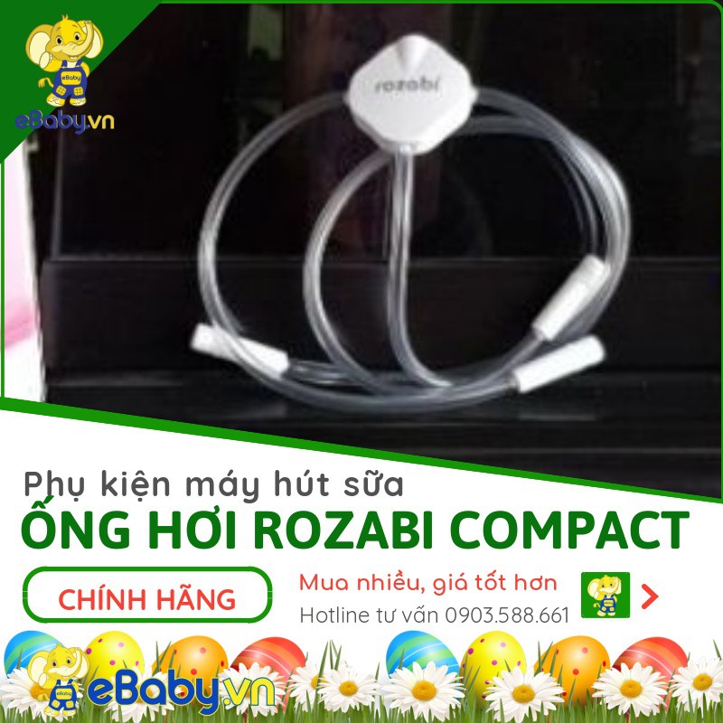 Máy hút sữa điện đôi 9 cấp độ Rozabi Compact