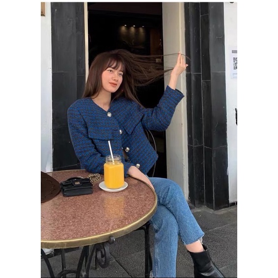 ÁO KHOÁC DẠ TWEED ZARA AUTHENTIC TUỒN STORE