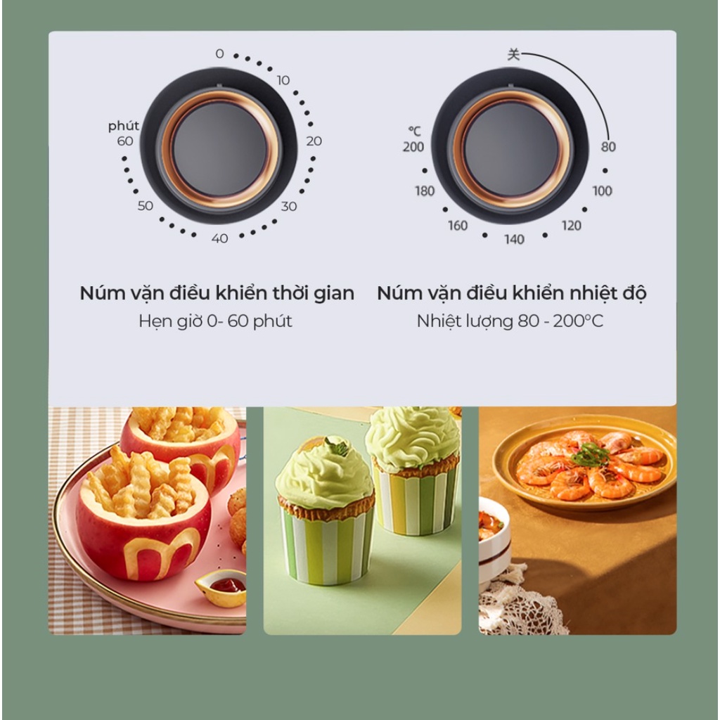 Nồi chiên không dầu Bear QZG-B14D1