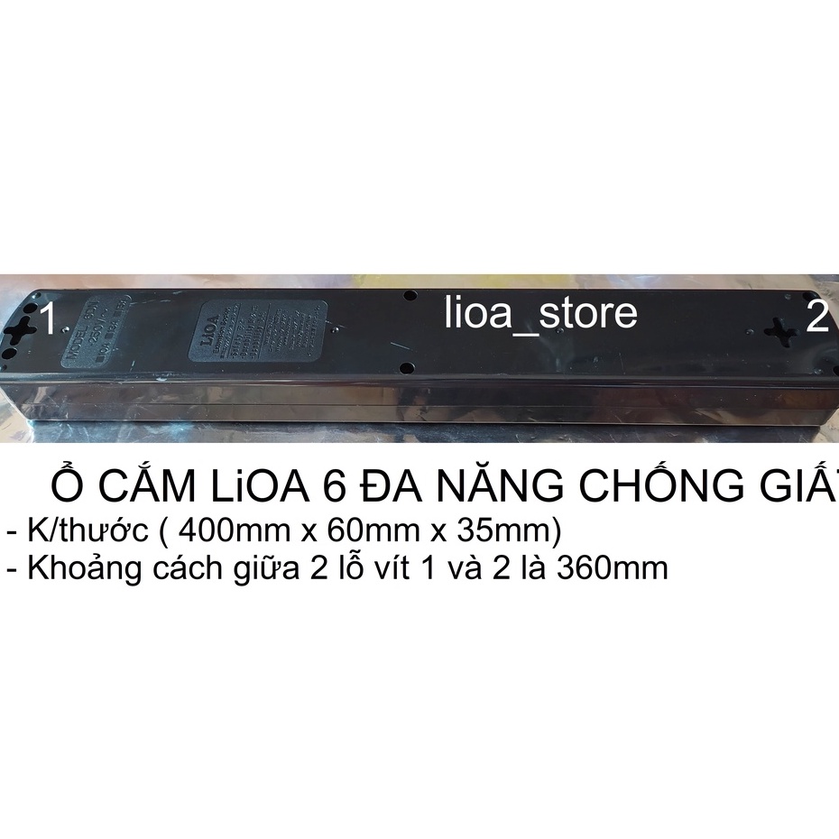 Ổ cắm dân dụng CHỐNG GIẬT 6D33NCG