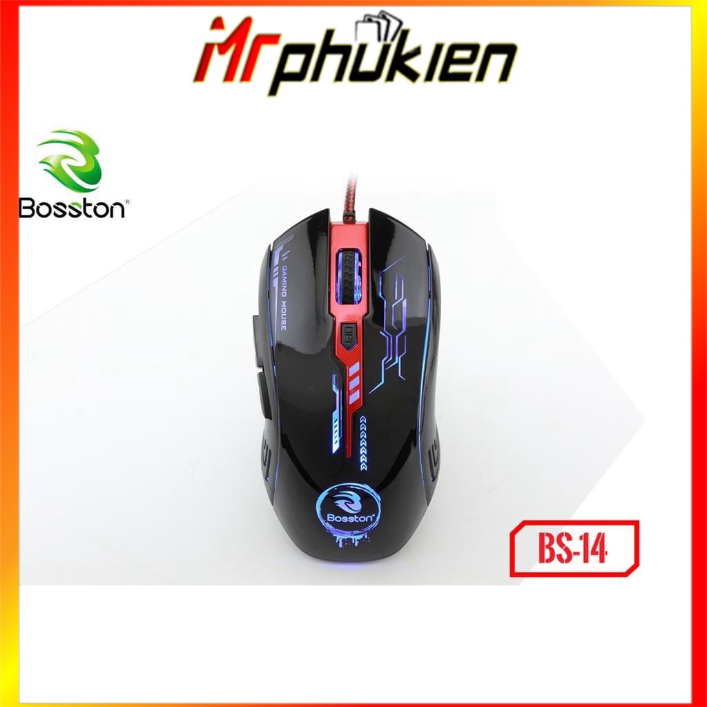 Chuột Game có dây Bosston BS14 Led - MrPhukien