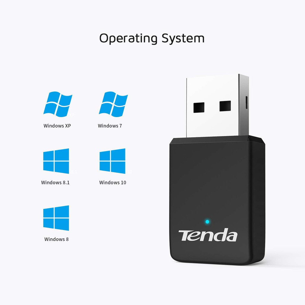 USB THU WIFI TENDA AC650 U9 HAI BĂNG TẦN