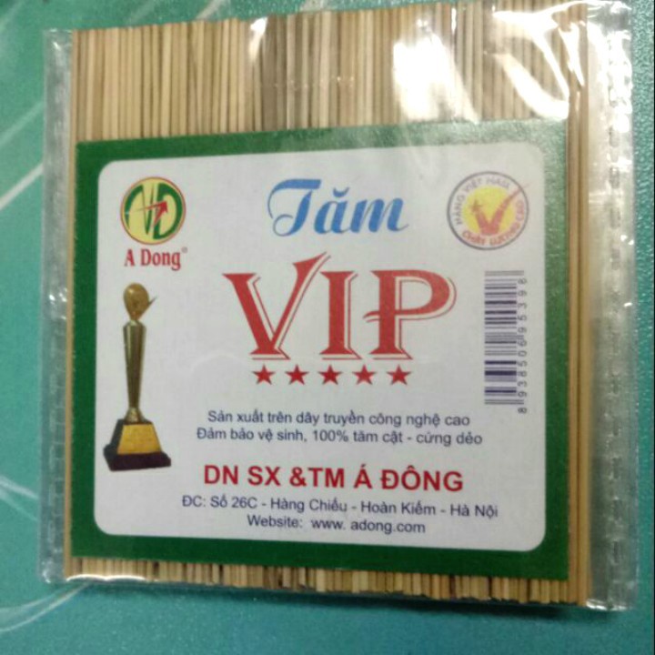 Vỉ 5 gói tăm tre việt nam xỉa răng