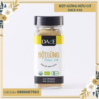Bột gừng hữu cơ dace 45gr