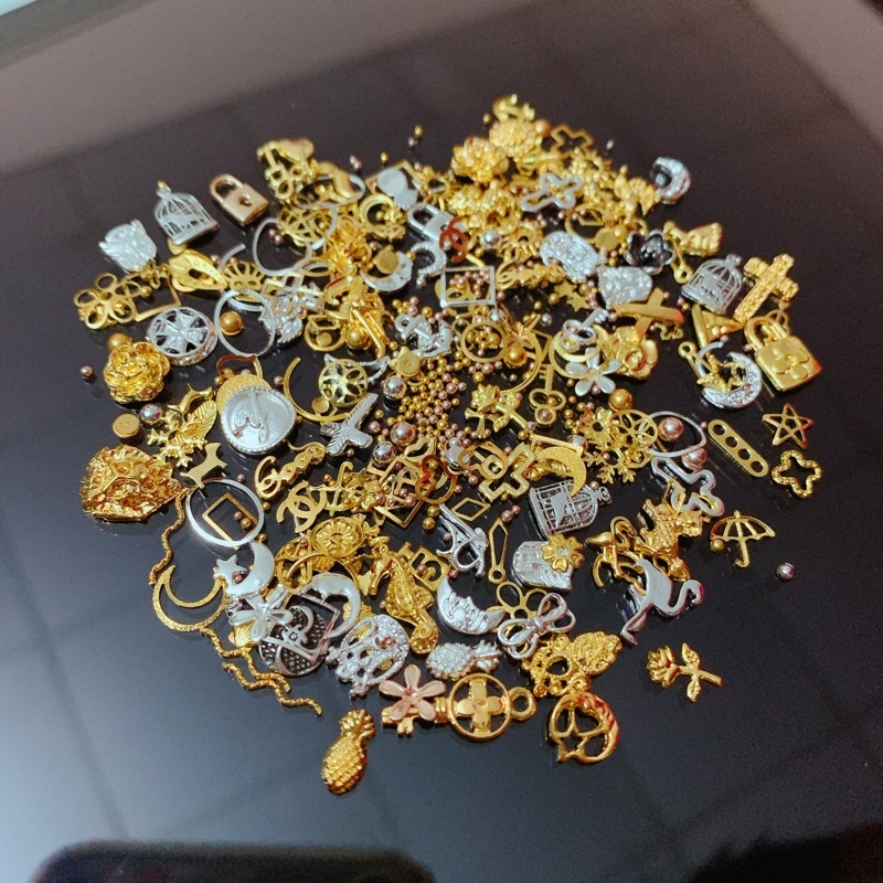 Gói charm kim loại mix hình