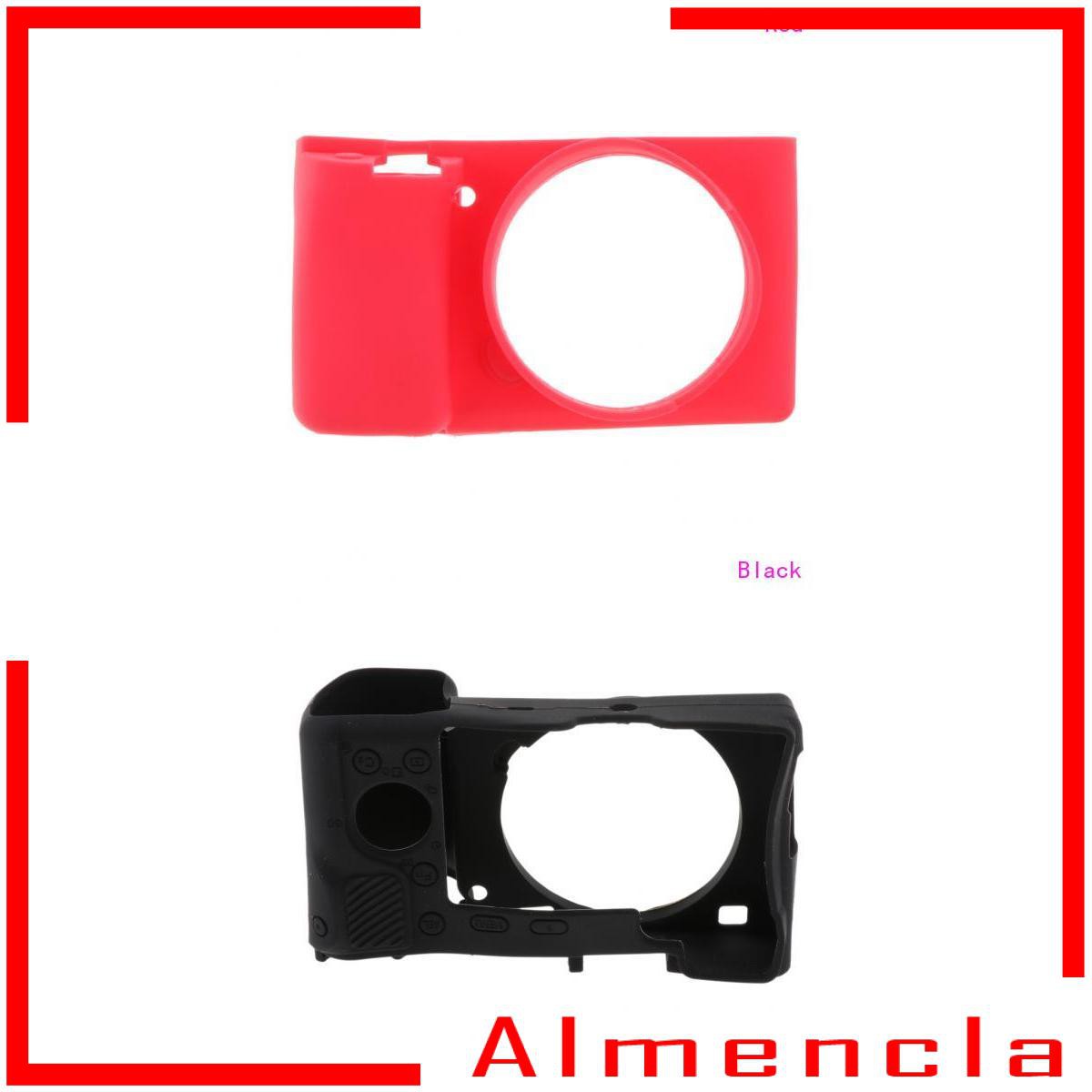 [ALMENCLA] Silicone Protective Housing Camera Case Body Frame Cover for Sony A6000