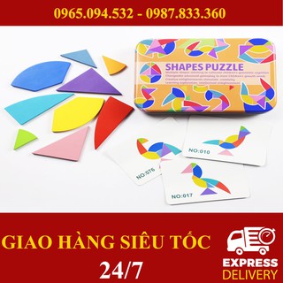 Đồ chơi xếp hình gỗ thông minh
