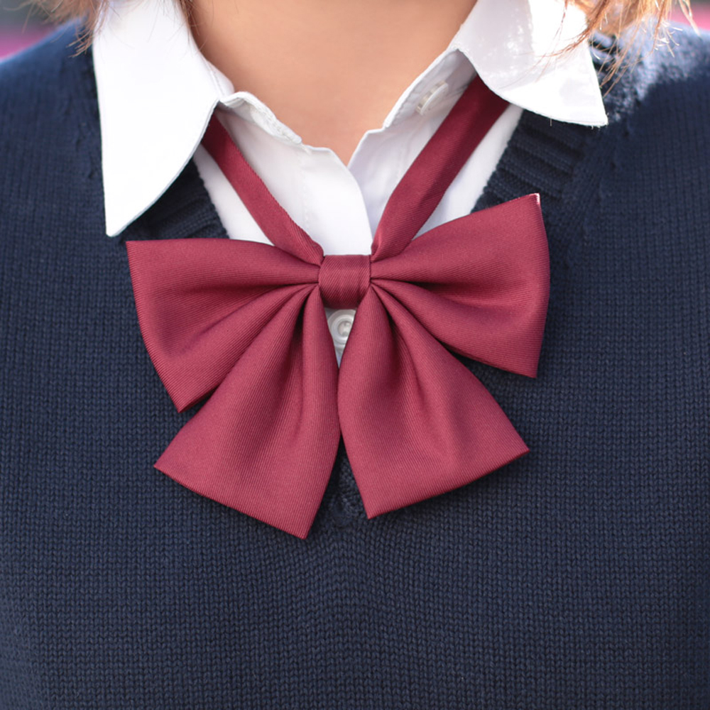 Cà vạt cài áo phối nơ phong cách thời trang cho phái nữ