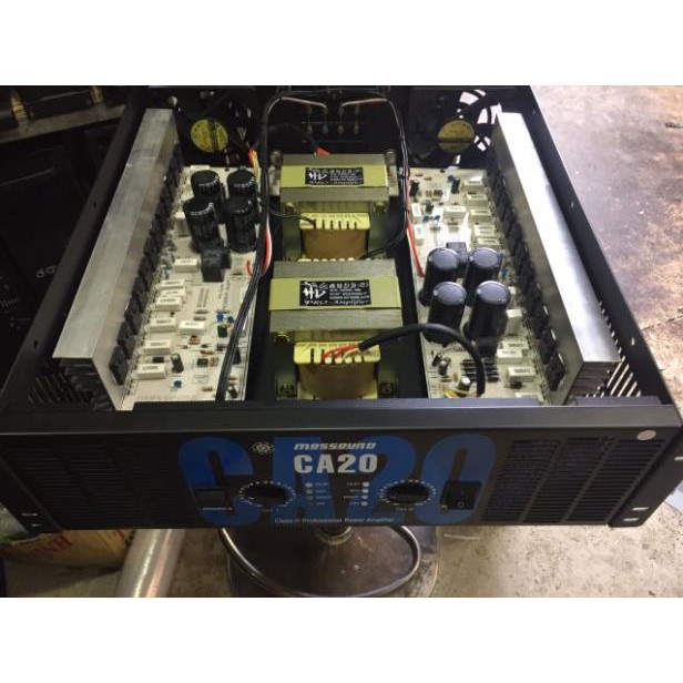 Cục đẩy main công suất ca20 24 sò tăng phô đồng nguyên chất BH 12 THANG