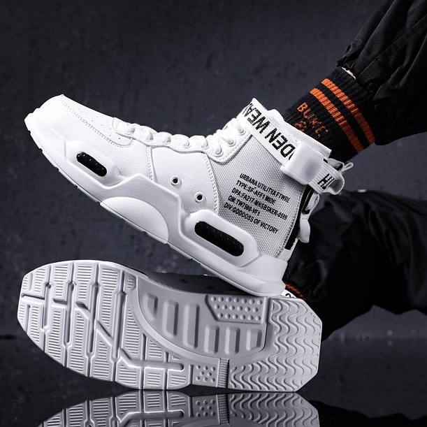 Giày Nam, Giày Sneaker Thể Thao Nam Cổ Cao Phong Cách Hàn Quốc G28 | BigBuy360 - bigbuy360.vn