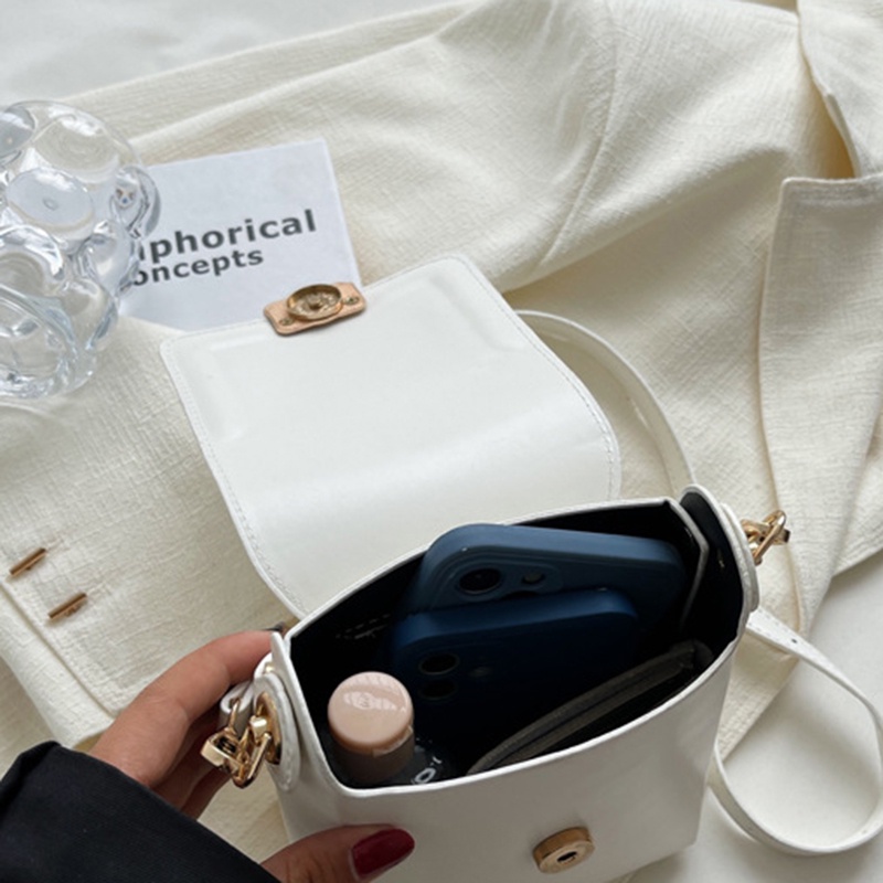 Ielgy Túi Yên Ngựa Có Thể Điều Chỉnh Màu Sắc Phong Cách niche Cho Nữ