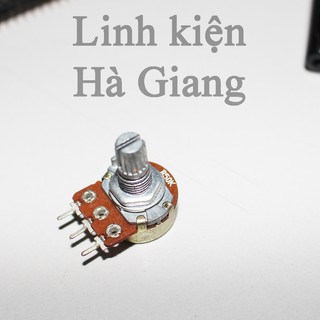 Chiết áp đơn 50K và nút vặn chiết áp 1 cái