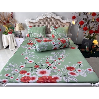 Ga gối thun Hàn Quốc mẫu hoa