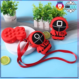 Squid Game Pop little crossbody bag stress reliever version for girls@SLL
