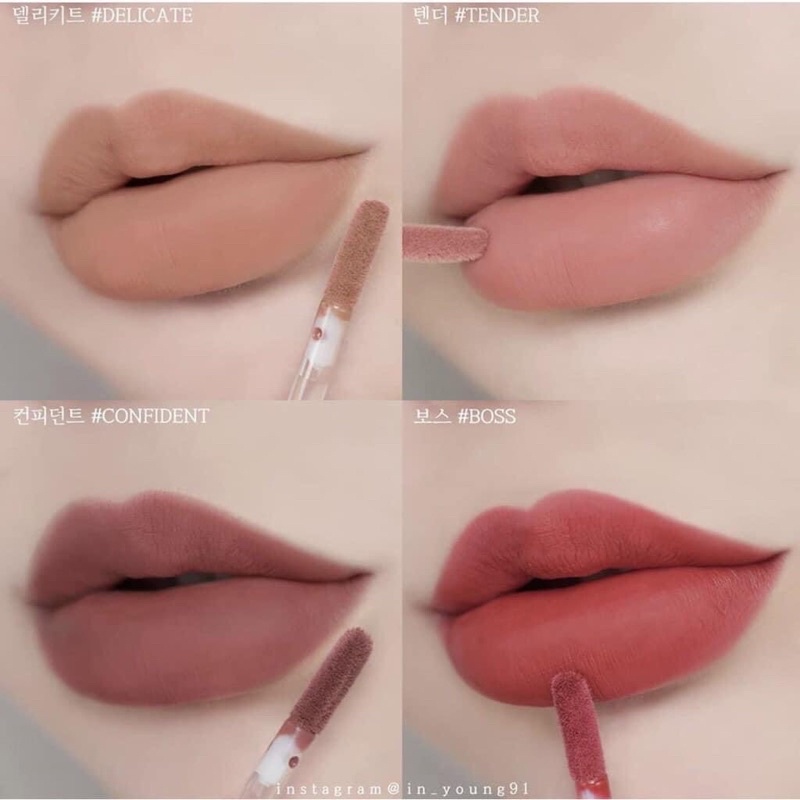 SON KEM LÌ DEAR DAHLIA SENSUOUS MATTE LIP SUIT HÀN QUỐC