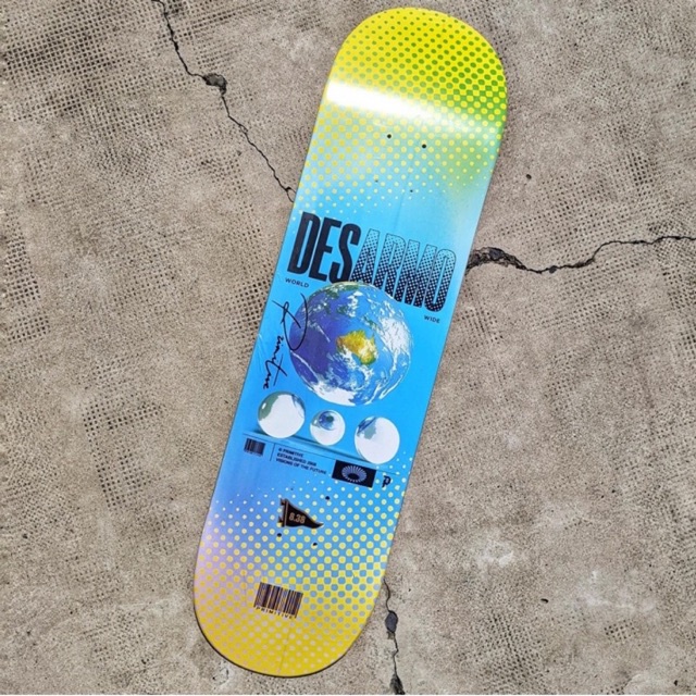 Mặt Ván Trượt Skateboard nhập khẩu Mỹ - PRIMITIVE DESARMO VISION DECK 8.38