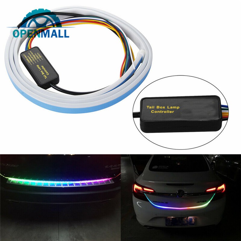 Dải đèn LED RGB 1.2m 12V 36 bóng chống nước cho xe hơi + Bộ phụ kiện đi kèm