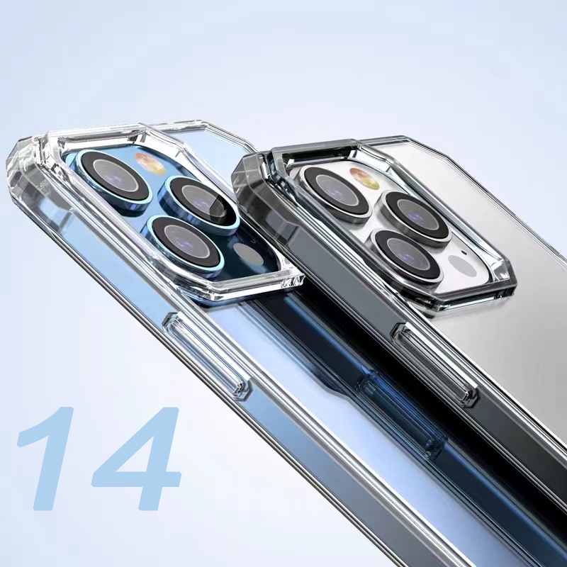 Ốp Điện Thoại Mềm Trong Suốt Cho compatible for iphone 14 pro max 13 pro max case