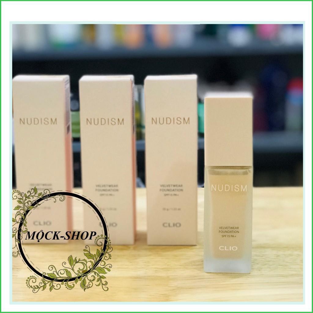 Kem Nền Clio Nudism Velvetwear Foundation