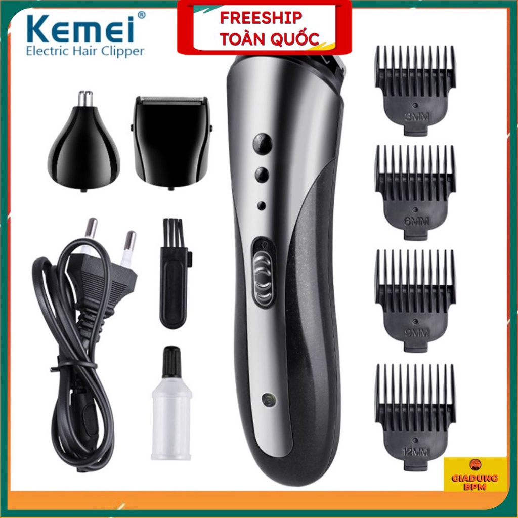 TÔNG ĐƠ CẮT TÓC, CẠO RÂU, TỈA LÔNG MŨI 3IN1 DÒNG CAO CẤP . .