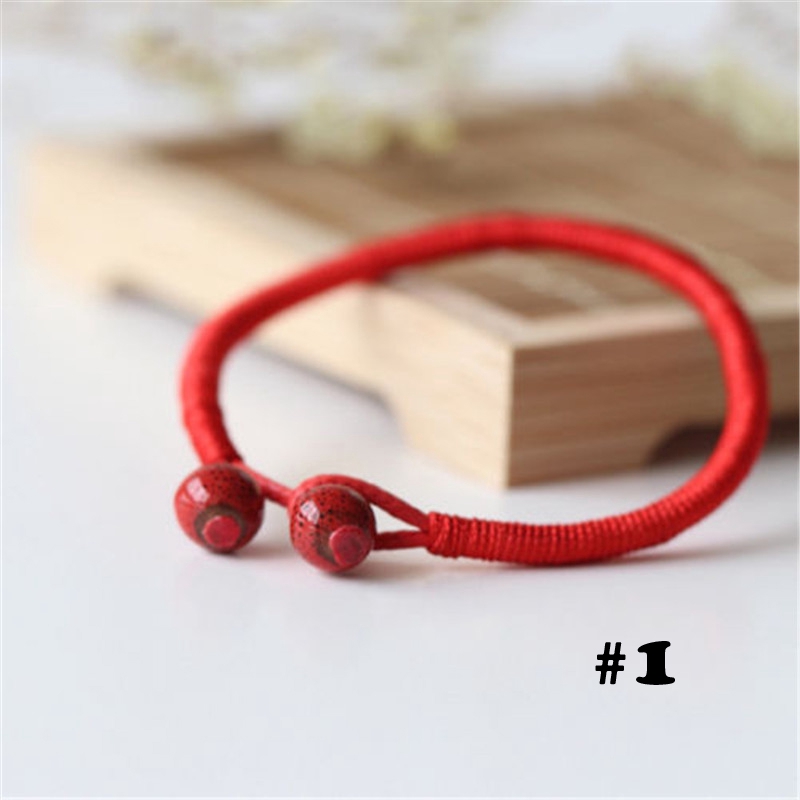 1 Vòng Tay Xâu Hạt Gốm Cho Nam Và Nữ
