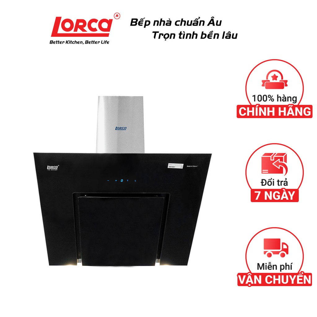 Máy hút mùi Lorca TA 6008P-70cm (52 dbA) - Bảo hành 3 năm