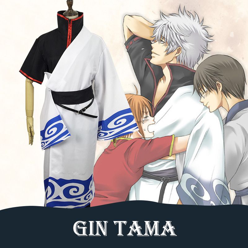 Anime bokken Trang phục hóa trang nhân vật Gintama chất lượng cao